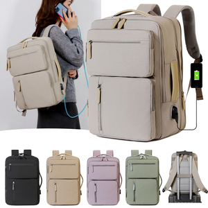 <span class=keywords><strong>Sac</strong></span> <span class=keywords><strong>à</strong></span> <span class=keywords><strong>dos</strong></span> de voyage et scolaire léger, extensible, avec séparation sec/humide, chargement USB, respirant, hydrofuge et sangle de chariot - Product Image 1