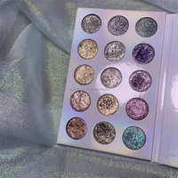 Vente en gros de 90 couleurs, fard à paupières pigmenté multicolore, maquillage pour les yeux pastel magique caméléon Indie métallique duochrome