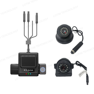 4G <span class=keywords><strong>4</strong></span> Kanaals Dual Dash Cam Live Stream Adas Gps Tracking Wifi Hotspot Meerdere Alarmen Dvr Videorecorder - Product Image 1