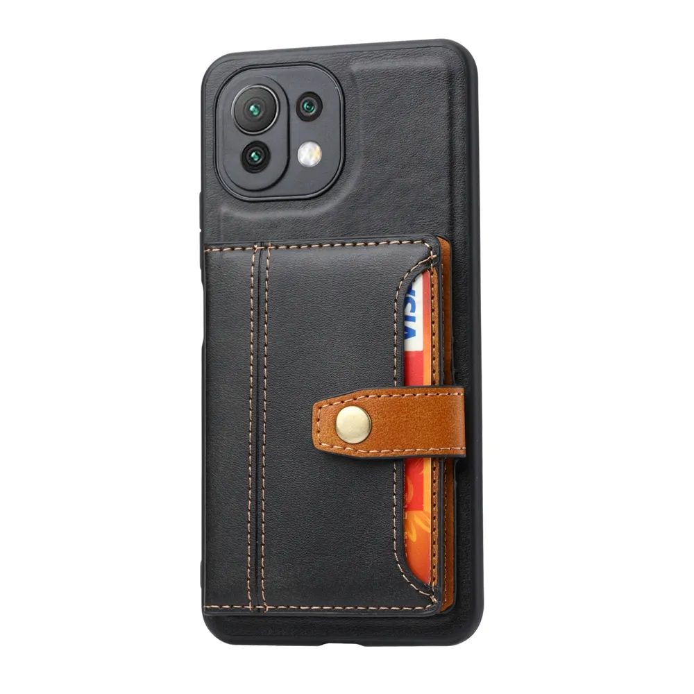 wholesale carcasa celulares wallet back phone bags cover cases with card holder for xiaomi redmi mi note 9 10 11 12 pro ultra