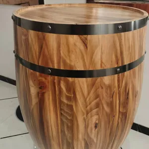 Pine casks can be used for wine or decoration 500l wine barrel