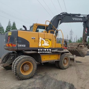 Excavadora de ruedas <span class=keywords><strong>Volvo</strong></span> usada ew145b ew140 <span class=keywords><strong>ew130</strong></span> ew205d excavadora de ruedas <span class=keywords><strong>Volvo</strong></span> 170 pintura original buen rendimiento - Product Image 6
