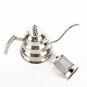 1.2L Acciaio Inox A Collo di Cigno Caffè Bollitore per il Tè In Acciaio Inox Versare Sopra il Caffè Caffè A Goccia Bollitore - Product Image 1