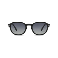Vente Flash Lunettes de Soleil Unisexe Personnalisables avec Logo, Protection UV400, de Marque de Luxe Tendance, Épaisses, Polarisées, Faites à la Main en Acétate, Monture Complète, Légères