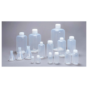 Flacon de laboratoire en PFA à haute transparence, excellente résistance chimique, motif rond, bouchon à vis, flacon de réactif - Product Image 1