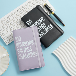 Libro per Risparmio <span class=keywords><strong>di</strong></span> 100 Giorni con Buste Portasoldi, Copertina in Similpelle Stampata - Product Image 2