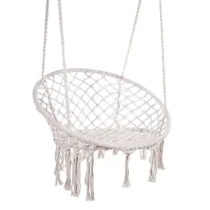 Подвесной стул из ротанга, качели для взрослых, подвесной стул из макарамэ