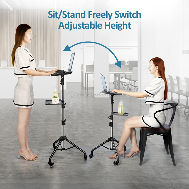 Portable Projector Stand Tripod Flexible Metal Projector Tripod Stand
