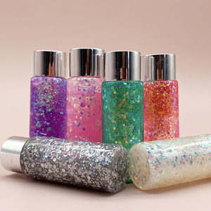 Pot d'emballage de 35ml de gel pailleté cosmétique pailleté poudre pailletée <span class=keywords><strong>maquillage</strong></span> pour cheveux visage corps art décoration - Product Image 2