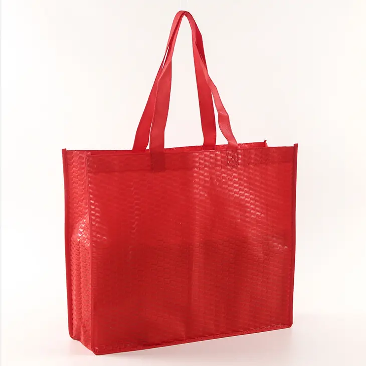 Heavy duty custom design non woven shopping bag reusable carrier non woven wine recycle bag