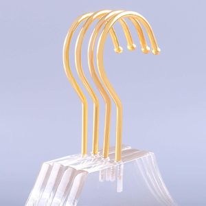 Cintres en acrylique personnalisés avec logo et crochets dorés – Rangement durable et écologique pour armoire et salle de bain, idéal pour robes de mariée, costumes, manteaux et pantalons - Product Image 6