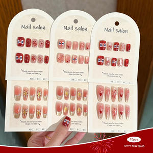 <span class=keywords><strong>Uñas</strong></span> Postizas Francesas <span class=keywords><strong>de</strong></span> 10 Piezas para el Año Nuevo 2026, <span class=keywords><strong>Uñas</strong></span> <span class=keywords><strong>de</strong></span> Presión <span class=keywords><strong>con</strong></span> Diseño <span class=keywords><strong>de</strong></span> Ojo <span class=keywords><strong>de</strong></span> Gato, Forma Almendrada Mediana, para Mujer - Product Image 3