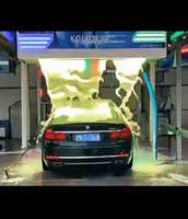 Nouvelle machine de lavage de voitures automatique sans contact de type tunnel, intelligente, rapide et à grande capacité, vente directe d'usine