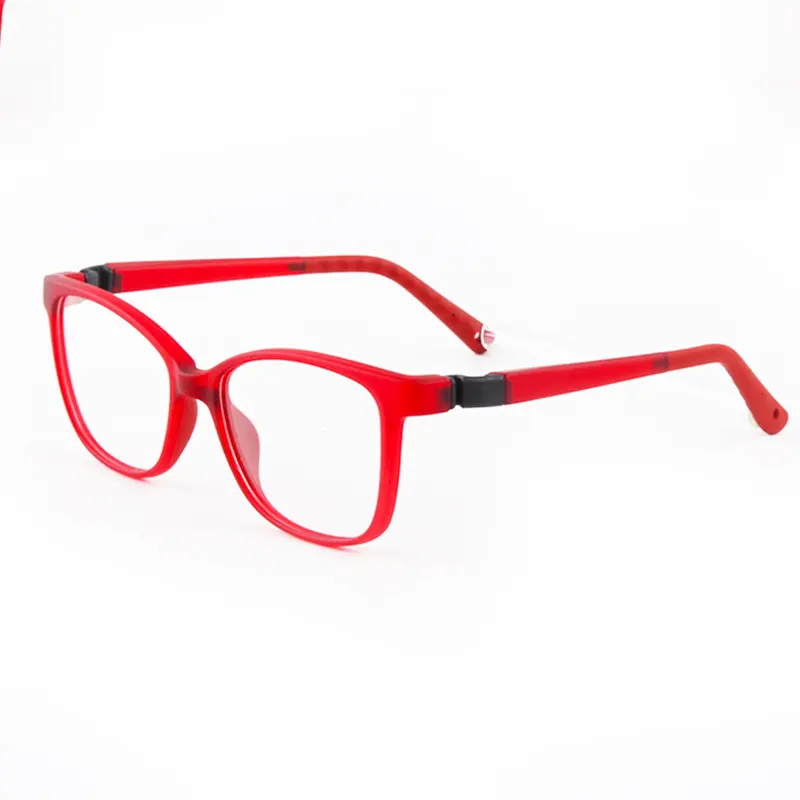 Hoge Kwaliteit Nieuwe Buigbare Klassieke Brillen Flexibele Schroefloze Tr 90 Siliconen Bril Montuur Kinderbril Voor Kinderen