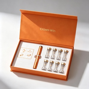 Biodegradable Magnetic Rigid Cardboard Custom Design Beauty Peptide Pen Vial Packaging Cosmetic Skincare Paper <b>Box</b> Sponge - Product Image 2