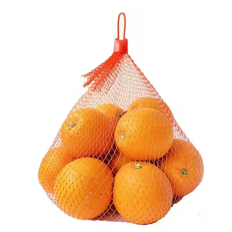 Wholesale Cheap Custom Logo Printing Mesh Bag Net for Vegetable Fruit Packaging Protective Plastic Sleeve Net Bag
