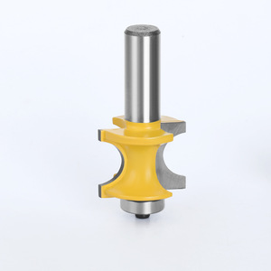Roundover Cut Router Bits 1/2 In Shank Carbide Tipped For <b>Woodworking</b> Machine <b>Tools</b> Timber Milling Cutter - Product Image 3