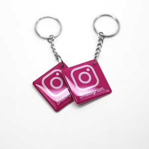 Llavero NFC Inteligente de 13.56mhz con Chip RFID, Llavero NFC con Etiqueta para Redes Sociales, Llavero NFC de Epoxi para Instagram - Product Image 3