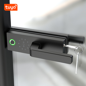 Serratura Intelligente per Porta in Vetro Tuya con Accesso Tramite Impronta Digitale e Carta, Serratura Digitale Automatica per Porte in Vetro - Product Image 2