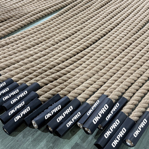 Venta Directa de Fábrica, Cuerda de Escalada Manila de Alta Resistencia para Gimnasio con Logotipo Personalizado, para Venta al Por Mayor - Product Image 1