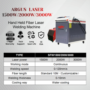 ARGUS Handheld Fiber <strong>Laser</strong> Welding <strong>Machine</strong> 2000w <strong>Soudage</strong> <strong>Laser</strong> for Stainless Steel Welding <strong>Machine</strong> Price Galvanized Sheet Metal - Product Image 5