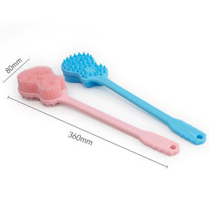 แปรง<span class=keywords><strong>อาบ</strong></span>น้ำซิลิโคนรูปกีตาร์ด้ามจับยาวอุปกรณ์นวดขนแปรงอ่อนนุ่มปลอดภัยสำหรับแมวสุนัขสัตว์เลี้ยง - Product Image 5