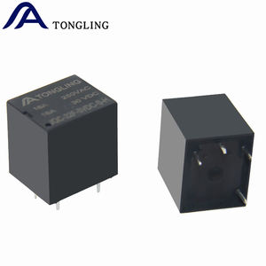TONGLING JQC-22F 5V 16A 250VAC 4-Pin elektromanyetik Mini manyetik PCB röleleri 2 amper üzerinde - Product Image 3