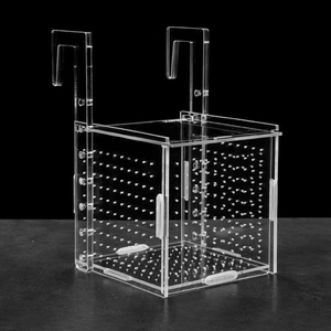 Fall Season Rectangle Acrylic <strong>Betta</strong> <strong>Tank</strong> Home Aquarium Breeding Isolation Box Double Layers Eco Friendly Plastic Rumble <strong>Fish</strong> - Product Image 5