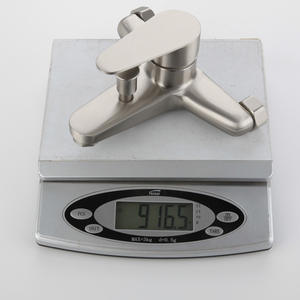 Robinet de baignoire en acier inoxydable 304 Hemans, mitigeur eau chaude et froide, pommeau de douche encastré - Product Image 2