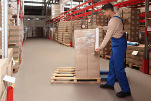 Ancho 300 ~ 500mm Wrap Stretch Film Cling Film Plastic Foll Film para embalaje de envío - Product Image 6