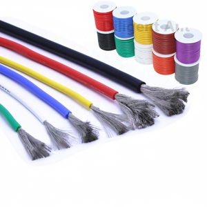 DIY 박스형 실리콘 초유연 주석 도금 구리선 10/<span class=keywords><strong>2</strong></span> 색상 12-30AWG 게이지 산업용 건축 난방 IP67 고강도 - Product Image 2