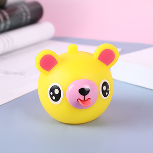 Juguete Antiestrés Realista con Forma de Cabeza de Animal, Espuma TPR de Rebote Lento, Juguete Sensorial Kawaii para la Oficina - Product Image 2