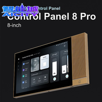 Panneau d'écran intelligent Golden Security New TPA08 de 8 pouces avec commande vocale Alexa intégrée et haut-parleurs 2W, émetteur IR, passerelle Zigbee