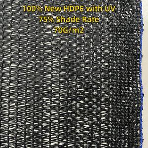 <span class=keywords><strong>Malla</strong></span> <span class=keywords><strong>de</strong></span> <span class=keywords><strong>Sombra</strong></span> <span class=keywords><strong>para</strong></span> Jardín, 75% <span class=keywords><strong>de</strong></span> Sombreado, Negra, <span class=keywords><strong>para</strong></span> Invernadero, <span class=keywords><strong>Malla</strong></span> <span class=keywords><strong>de</strong></span> <span class=keywords><strong>Sombra</strong></span> <span class=keywords><strong>de</strong></span> PE <span class=keywords><strong>para</strong></span> Exteriores, 8*50m - Product Image 2