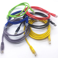 Hankpower 1m 3m 5m Rj45 Cat5 Cat5e kucing 5e Cat6 Cat6a kucing 6 Utp kabel kabel Patch komunikatioan jaringan komputer