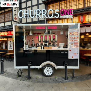 Remolque de Comida Cuadrado de Acero Inoxidable con Certificación CE DOT, Ideal para Helados, Yogur Congelado, Hamburguesas y Cocina Móvil Rápida - Product Image 2