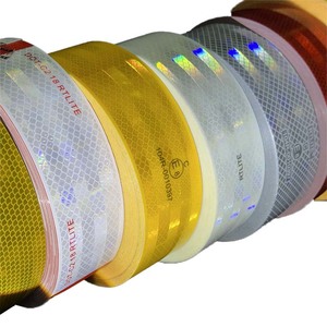 3-5 años 2 pulgadas <span class=keywords><strong>Reflector</strong></span> amarillo <span class=keywords><strong>Reflector</strong></span> Seguridad Radium Roll ECE Retro Cinta Reflectiva Cinta reflectante - Product Image 3