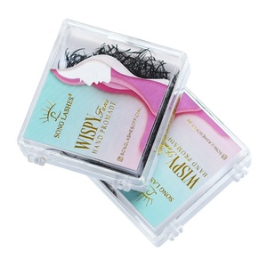 Vente en gros Top Quality Song Lashes Mat Silk Black Individual Private Label Eyelashes Wispy Fans <span class=keywords><strong>Premiere</strong></span> Pro <span class=keywords><strong>cc</strong></span> - Product Image 1