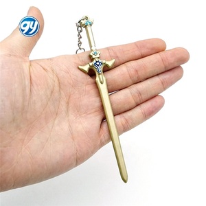 พวงกุญแจเซ็ต SAO คิริโตะ อีลูซิเดเตอร์ อาสึนะ แลมเบนท์ ไลท์ ดาร์ก ขนาด 12 ซม. - Product Image 4