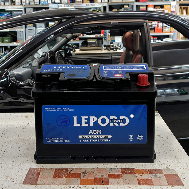 New 12V 150AH Efficient AGM48 70AH MF Lead Acid Car Battery High CCA 800-1000 24 Months Warranty Start Stop DIN Standard