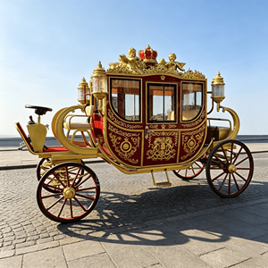 Calèche électrique chinoise, calèche à chevaux électrique, calèches à chevaux commerciales, calèche Cendrillon à chevaux - Product Image 5