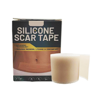 Traitement par impression de logo personnalisé Gel en feuille élastique pour enlever les cicatrices chéloïdes au silicone