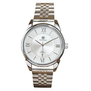 New men's stainless steel watch - business style, simple design, <b>calendar</b> function, water-resistant quartz watch - Product Image 1