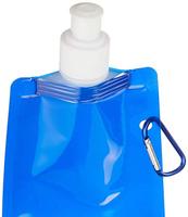 Bouteille d'eau pliable personnalisée fournie par l'usine Pochette debout réutilisable pour voyage Gym Camping Randonnée