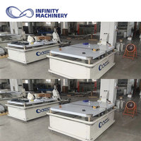 Machine à coudre automatique Infinity Machinery Singer 300U pour points de chaînette et bordures de matelas, fabrication de meubles, avec levage électrique