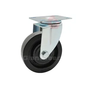Custom Top Quality 3 Inch 4 Inch 5 Inch Swivel High Temperature Nylon Bolt Hole Caster Wheel