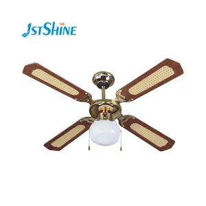 1stshine ceiling fan light hot sell electric 42 inch 4 blades decorative modern led ceiling fan with light