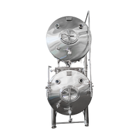 Réservoir d'eau sanitaire 1000l, 2000l, 5000L en acier inoxydable pour le stockage de l'eau