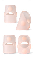 Protector de Dedos de Gel de Sílice YNGB, Aclara el Tono de Piel, Protección Efectiva para Uñas de Pies y Manos, Previene la Decoloración de los Dedos Largos