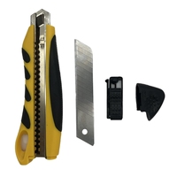 Couteau utilitaire multifonctionnel manuel JM OEM SK5 Blade 18 mm avec manche en plastique